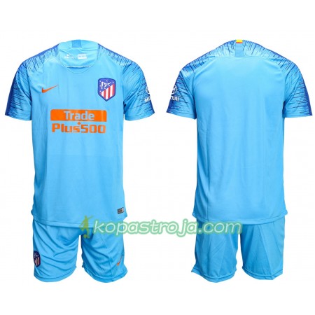 Billiga Fotbollströjor Atlético Madrid Barn Borta tröja 2018/19 Kortärmad